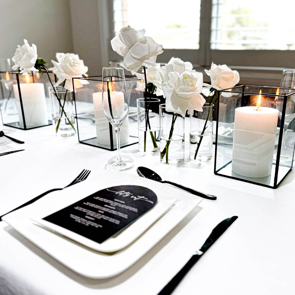 Minimalistic Bliss Table Styling | Event Styling Sydney